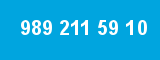 989 211 59 10
